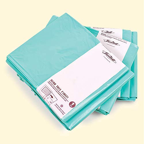 Collections Etc Akord Slim 2-Pack Liner Refill For Adult Incontinence Disposal System, Blue, 7-Gallon #TOP2