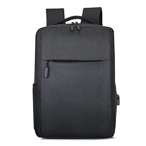 FUBESK Sac à dos de voyage pour ordinateur portable, sac à dos de travail, sac à dos décontracté pour homme et femme, sac de voyage antivol avec port de charge USB Cover