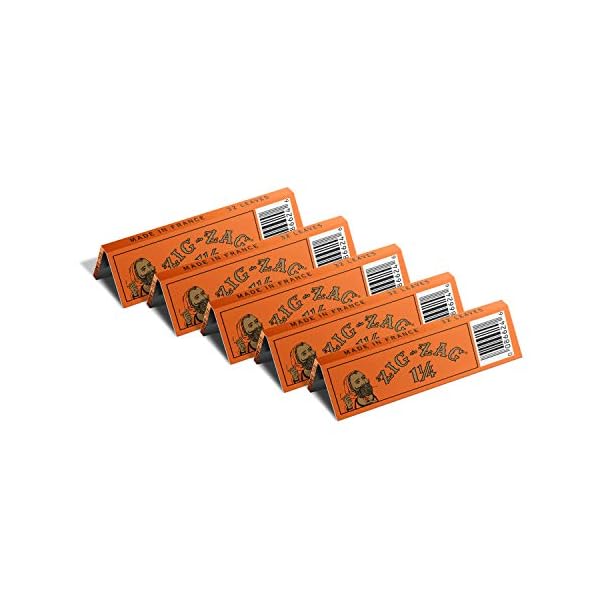 Zig Zag orange blättchen 1 1/4-5 sätze