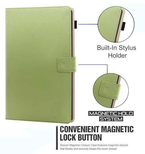 Image of TGK Flip Cover for Infinix XPAD LTE 11 inch Tablet Case with Stylus Holder (Mint Green)