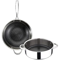 Sartenes Masterpro Precio Set de Sartenes Masterpro Cookware Hi-Tech 3 Aluminio (2 pcs)