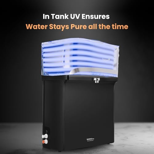 Image of Livpure Sereno Neo Water Purifier | 2 Year No Service Cost- Filters Included | Advance Filtration Stages | RO+UV+Mineral | 5.5 L Stainless Steel Tank