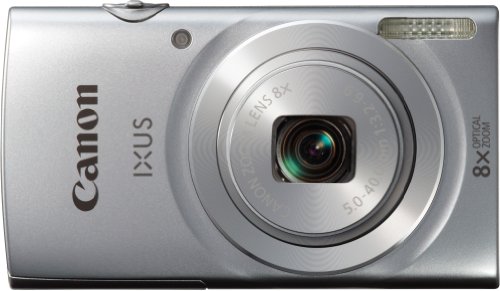 IXUS 145 Digitalkamera (16 MP, 8-fach opt. Zoom, 6,8cm (2,7 Zoll) LCD-Display, HD-Ready) silber
