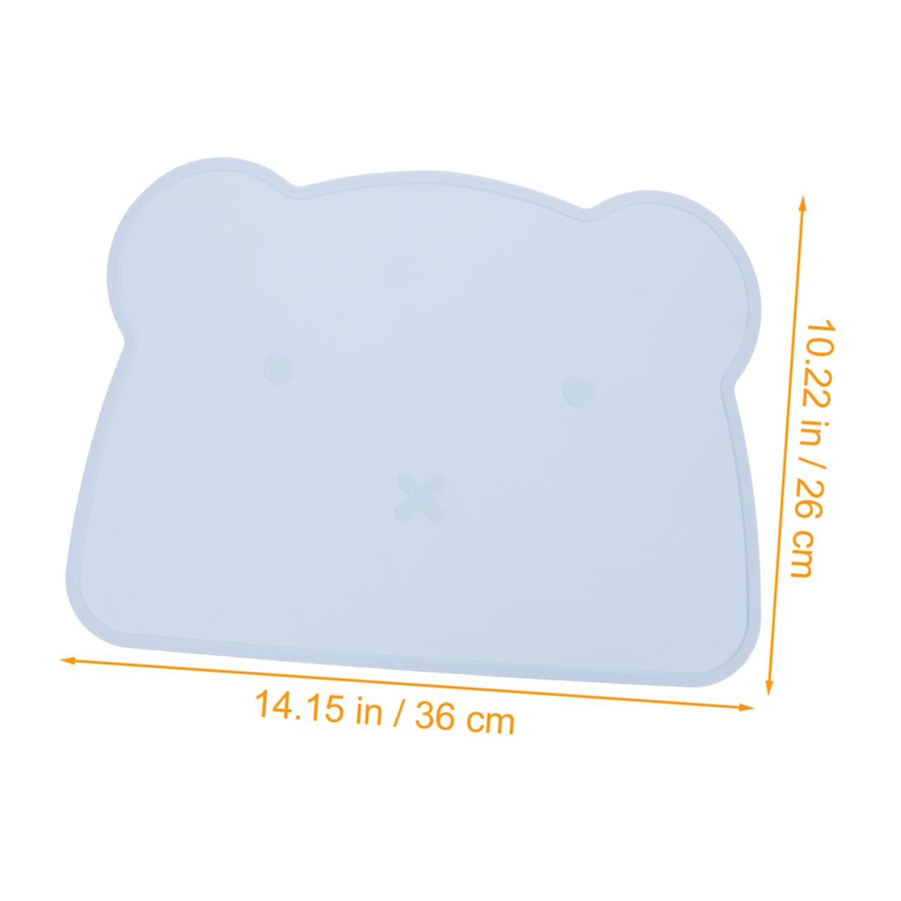 Toddmomy Boys and Girls Silicone Table Mat 2 Pack Non-Slip Insulated Dishwasher Friendly Toddler Dining Mats