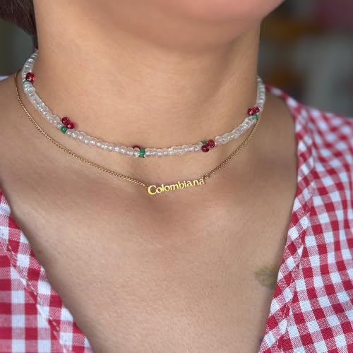 SITOS Colombia Necklace Colombian Souvenirs Gifts Artesanias Colombianas2