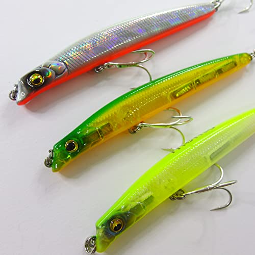 momoルアー モモルアー シーバス ルアー EDGY 90S バチ抜けパターン 水面カッター momoカッター (バチカラースペシャルセット) 3枚目