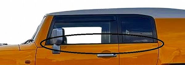 Amazon.co.jp: トヨタ純正 FJクルーザー用 リア左 ウェザーストリップ