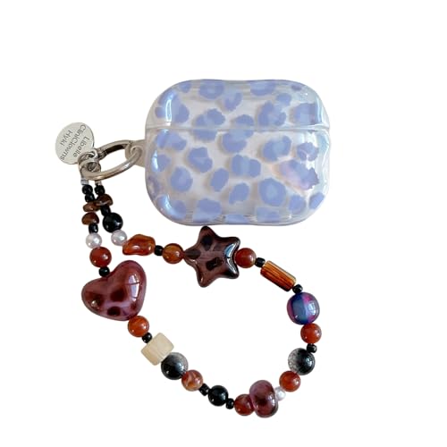 HJXFlying �K�p Airpods Pro 3 �P�[�X ���킢���� IMD �V���R�� �g�^�G�b�W�P�[�X �L�[�`�F�[���t�� �ϏՌ� �ی�J�o�[ ���h�~�C���z���P�[�X ���� ���̎q���� �G�A�|�b�h Pro 3�p - �q���E���u���[