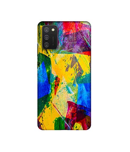 Image of Amazon Brand - Solimo Designer Multicolor Canvas 3D Printed Hard Back Case Mobile Cover for Samsung Galaxy M02s / F02s