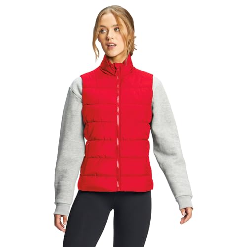 Women's Puffer Vests Slim Fit Full Zip Quilted Sleeveless Puffy Jacket for Womens Water-Resistant Outdoor Sport Coat3