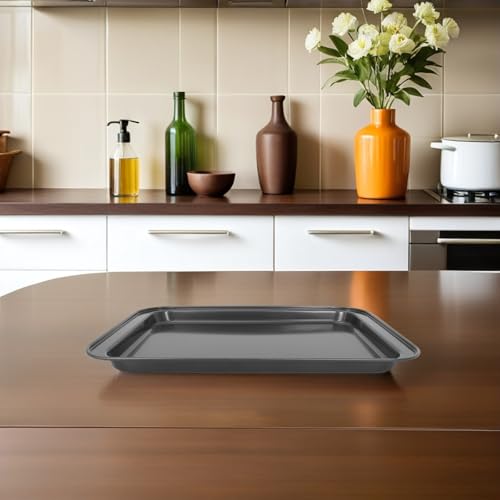 Bandeja de acero al carbono rectangular para evitar que las galletas se peguen 8