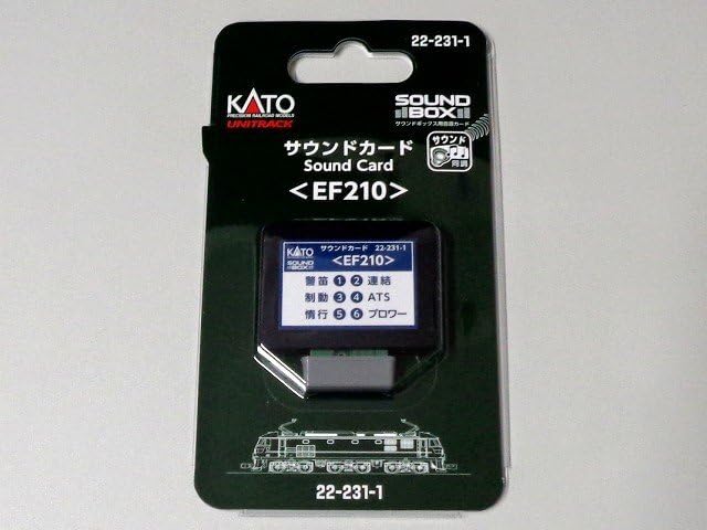 KATO Carte son EF210 22-231-1 animez votre circuit de train miniature