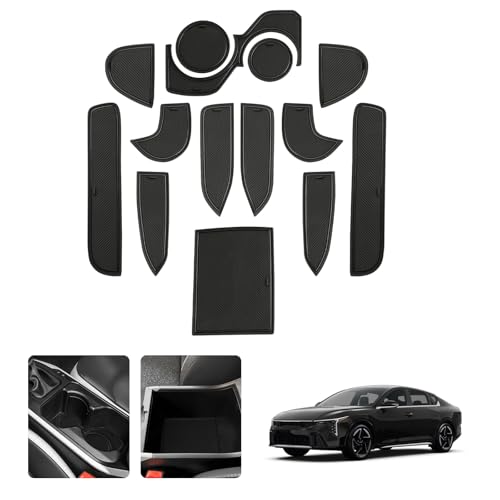 Tapis de doublure Kia K4 2025 LUWU noirs anti-poussière pour éliminer les bruits de console