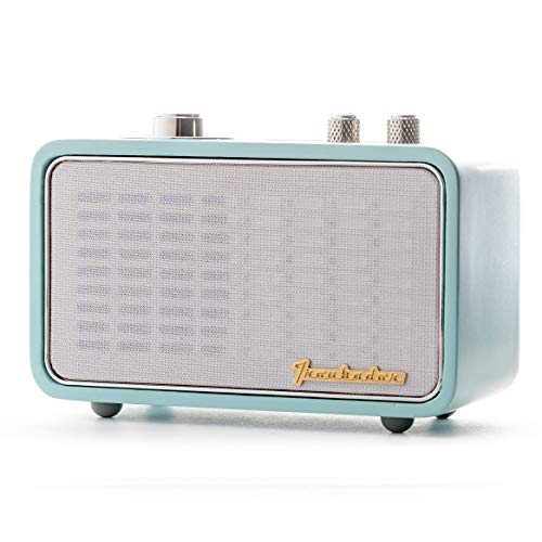 Retro Bluetooth Speaker AM/FM Radio with Better Stereo Sound and Bass Portable Wireless Retro Speaker for Home Office Travel Playback, Vintage Radio for Retro Decor, Loud Volume, 12-Hour Playtime