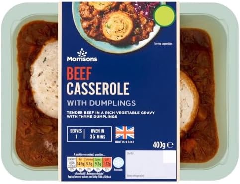Morrisons Beef Casserole & Dumplings 400g