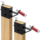 ZENFUN 2 Set 2 Sets Steel Target Hanger, Heavy Duty Stand Base, AR500 Shooting Stand Brackets Target Holders for Shooting, Gong Conversion Adapter for Range, Indoor