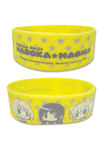 Madoka Magica Sd Characters PVC Wristband