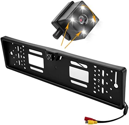 BCSMMCAR Universal Car Rear View Backup Camera - 170° Wide Angle, Night Vision, Waterproof