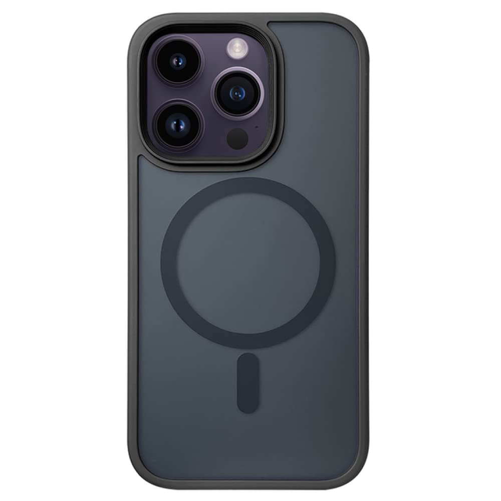 Coque iPhone 14 Pro silicone bumper noir anti-chute et rayures - 7
