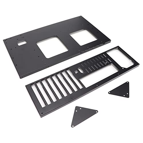 Gabinete de PC Abierto DIY para Gaming y Mining, Chasis con Diseño de Disipación Térmica, 5,9 x 3,4 x 9,8 pulgadas, Fabricado en Acero SECC miniatura 6