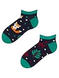 Dedoles Sneaker Socken Low Cut Füßlinge Kinder Mädchen Jungen Baumwolle lustiges Design Geschenk Links rechts verschieden