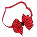 FEITONG 10PC Cute Flower Toddlers Baby Headband Hairband Wave Point Bowknot Photography