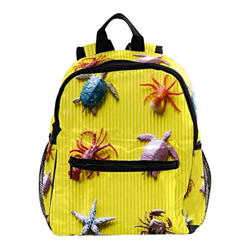 Sac à dos pour enfants de 30,5 cm aux motifs océan et tortue pour la maternelle