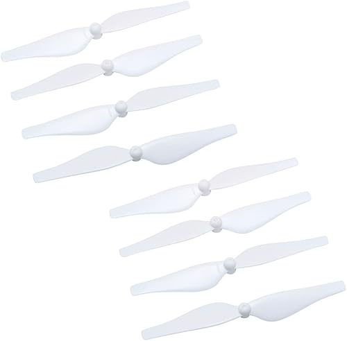 Miniatura 2 de 48pcs Durable Props Propellers Props Replacement White Red Blue Yellow Black CW CCW Blades Compatible with DJ I Tello Drone Parts (Color  Black,