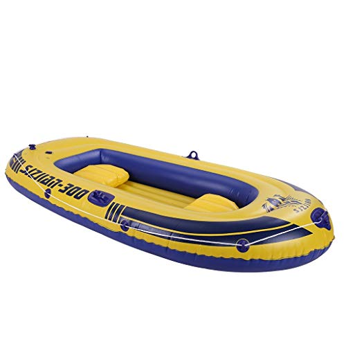 image for SAQIMA 10ft Inflatable Boat Series Explorer Touring Kayak Canoe Boat S