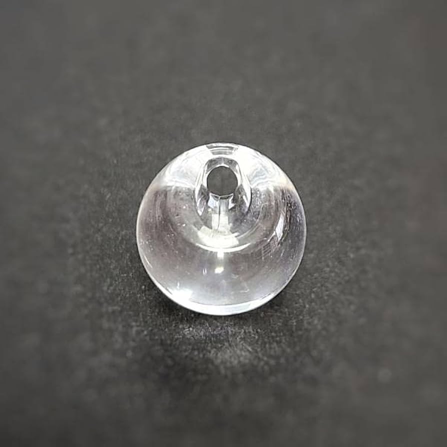 Amazon.co.jp: 【 鈴丸 クリア 14mm ビーズ 12個 】 クリア