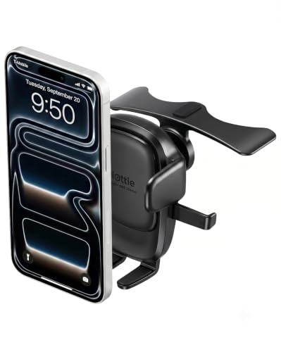 iOttie Easy One Touch 6 CD Slot Support de téléphone Portable Universel pour iPhone, Google, Samsung, Moto, Huawei, Nokia, LG, et Tous Les Autres Smartphones