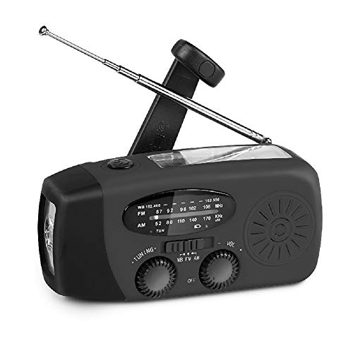 Radio portable AM/FM idéale pour le camping de survie et les voyages isolés