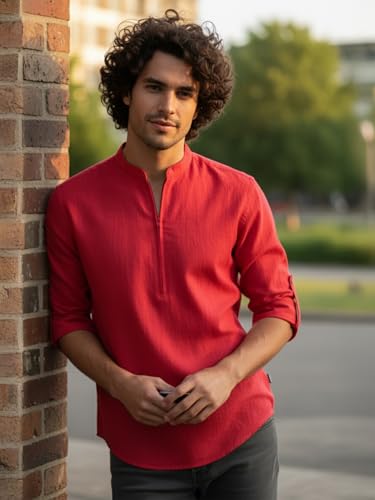 Image of Vida Loca Short Kurta for Men and Boys. (VFLX100)