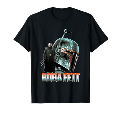 Mandalorian Boba Fett T-shirt Star Wars Collage R14 vêtement geek imprimé