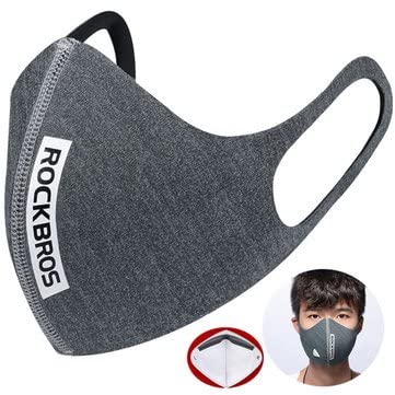 WorldCare Cycling Ear Mounted Masks Running Anti Haze-Parent : Color02