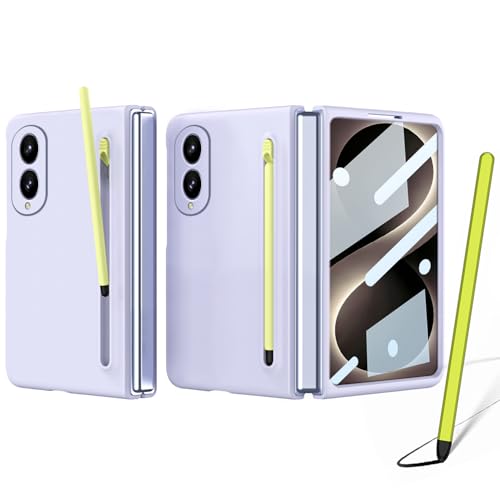 Protection Galaxy Z Fold 8 intégrale avec support et stylet violet