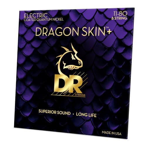 DR Strings Dragon Skin+ Quantum Nickel Coated...