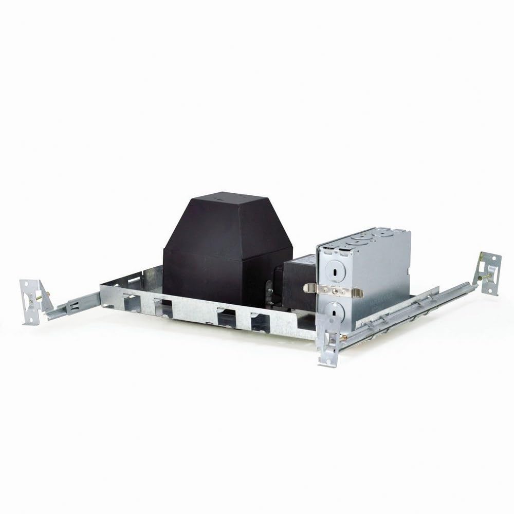 Nora Lighting NL-408AT/1EL Nora Lighting NL-408AT-1EL 4" Square Low Voltage No IC Airtight Construction; 120V/12V 50W Electronic Transformer-image-30