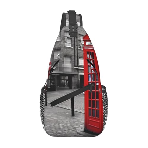 Mochila cruzada tipo bandolera negra para adulto miniatura 1