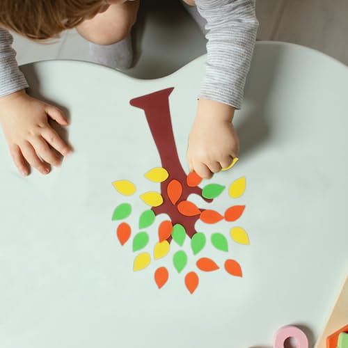 4 Sets DIY Pegatinas Pizarra de Aula y Diseño de Hojas miniatura 5