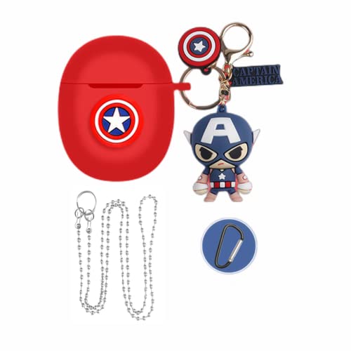 WhitePond �Ή�: Google Pixel buds Pro�P�[�X ���C�����X�C���z���P�[�X �V���R�� ������ �\�t�g�P�[�X 360 ���h�~ �ϏՌ� ���E�ȒP ���C�����X�[�d���T�|�[�g �����h�~ �C���z�� �ی�P�[�X�i�ی�P�[�X+�J���r�i+�n���M