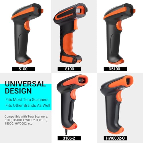 Tera Universal Barcode Scanner Stand Hands Free Barcode Scanning Bar-Code Reader Cradle Holder Base Angle And Height Adjustable Head For Supermarket Retail Store School Library Logistic Warehouse thumb #4