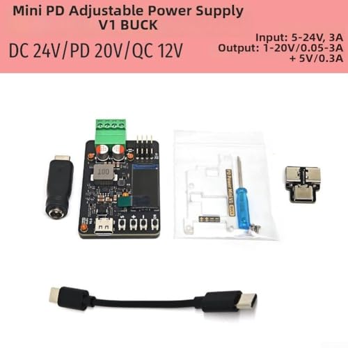 Module d'alimentation réglable 20V 3A DC avec câble de communication pour labo - 4