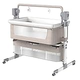 cunas convertibles ros opiniones 【Gran espacio cómodo y seguro】 Proteger la columna vertebral del bebé con un colchón cómodo. Un diseño razonable de profundidad y longitud protege eficazmente la columna vertebral del bebé y lo hace cómodo.