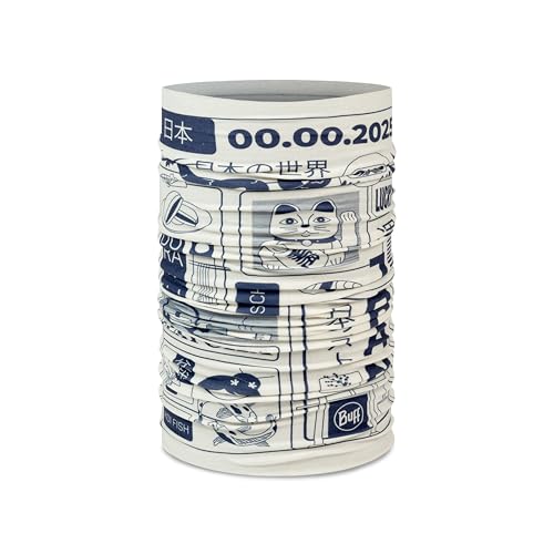 Buff Multifunctional Tour de cou Original EcoStretch Homme Femme Adulte, Foulard, Tubulaire, Multifonctionnel, Cou et Tête, Course, Marche, Randonnée,...