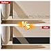 Storystore Wall Baseboard Trim 4 Inch x 65 Feet, Flexible Self-Adhesive Rubber Baseboard for Walls, Peel and Stick Wall Molding Trim
