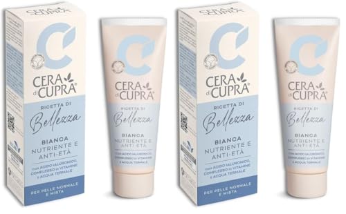 Cera di Cupra, Crema Bianca Nuova Formulazione, con Acido Ialuronico,