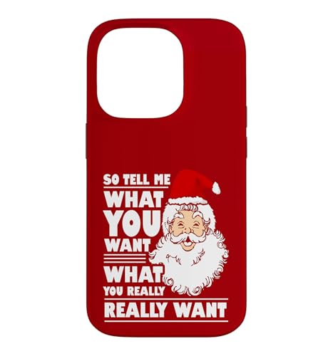 Santa Claus Tell Me What You Want �ʔ����N���X�}�X �X�}�z�P�[�X iPhone 14 Pro �p