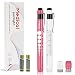 Pen Light, Phileex Nurse Pen Light Medical Penlight with Pupil Gauge for Nurses Nursing Students Doctors White and Pink with Batteries
