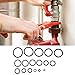 Rubber O Ring Sealing Kit, Assortment Set for Automobile, Construction Machinery with High Pressure, Rubber O Ring O Ring Sealing Hardware Tool O Ring Assortment O Ring